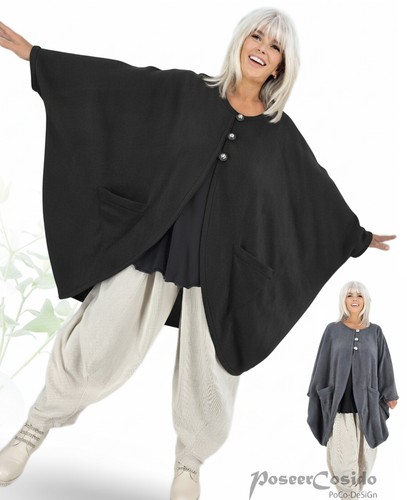 Lagenlook oversize poncho - lagenlook,