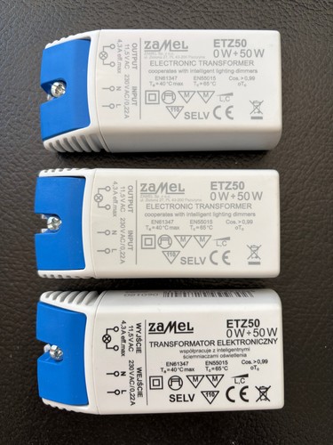 Maus trafo halogen zamel - 3x,