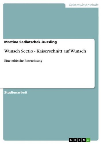 Wunsch sectio kaiserschnitt - sectio,