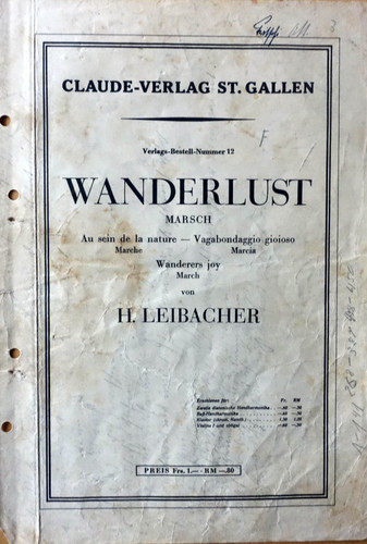 Wanderlust marsch für diat - marsch,