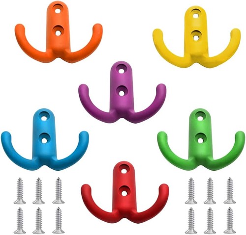 Wandhaken stück bunt - 6,