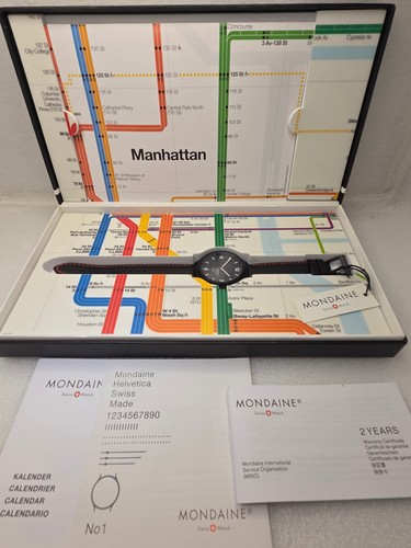 Mondaine helvetica new york - helvetica,