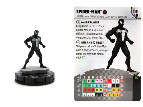 Heroclix 005 spider man - heroclix, spider-man