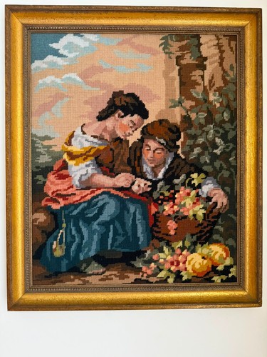 Gobelin stickerei der kleine - gobelin,