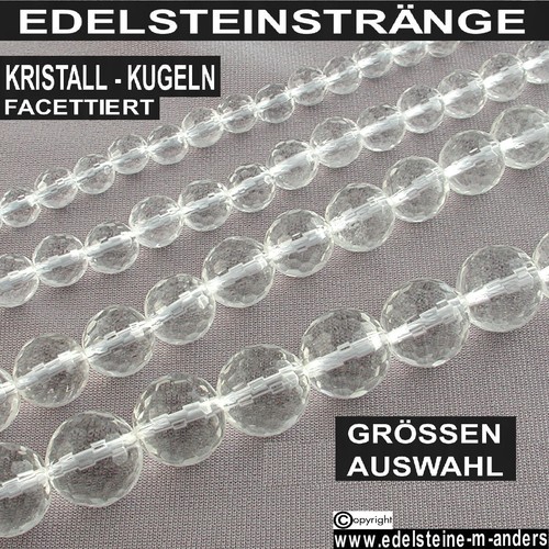Bergkristall kugel strang - bergkristall,