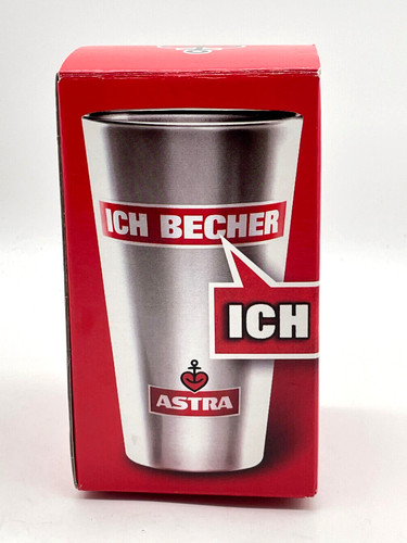 Ich becher astra glas ovp - becher",