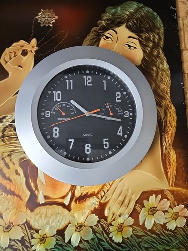 Wand büro bahnhofs uhr - wand,