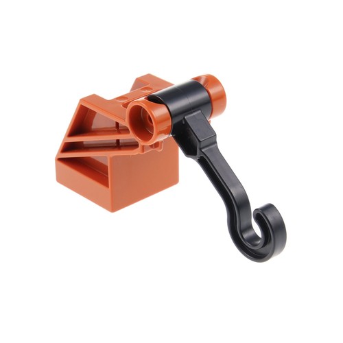 Lego duplo haken 2x2 dunkel - 1x,