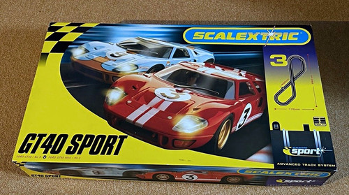 Scalextric gt40 sport slotcar - gt40,