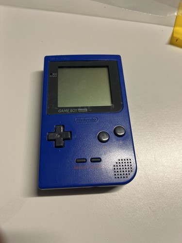 Nintendo game boy pocket blau - game,