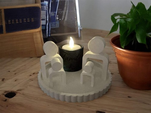 Druck deko set family - druck,