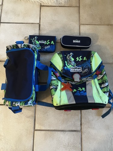Scout schulranzen set - schulranzen, 3-teilig