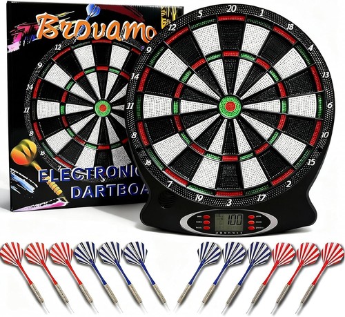 Elektronische dartscheibe mit - dartscheibe,