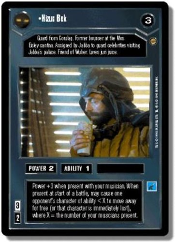 Nizuc bek star wars ccg - bek,