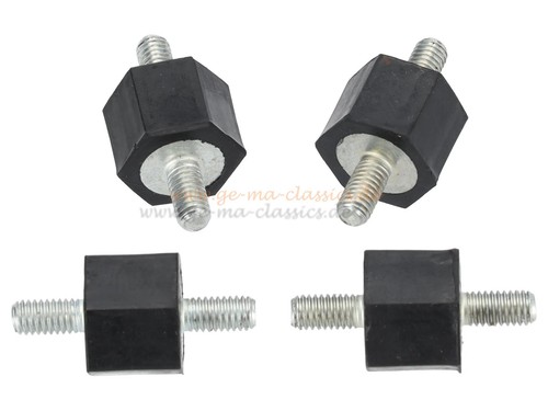 Gummilager halter 4er satz - gummilager,
