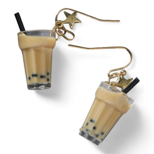 Lustige bubble tea ohrringe - lustige,
