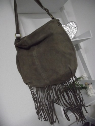 Tasche beutel wildleder - tasche, italy