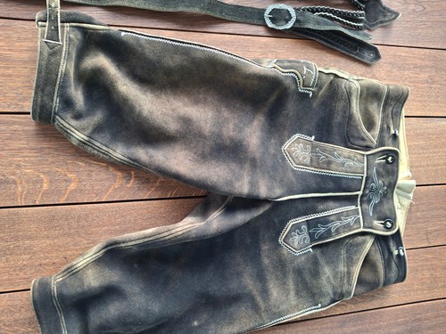 Hirschlederhose mit