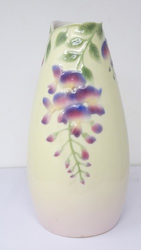 Franz porzellan vase glyzinien - porzellan,