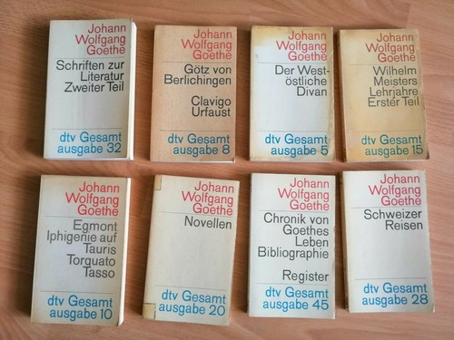 Johann wolfgang goethe dtv - goethe,