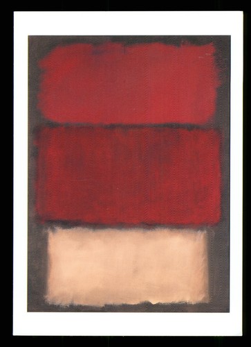 Unbenutzte moderne kunstkarte - unbenutzte,