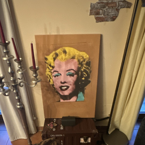 Marilyn monroe pop art bild - marilyn,