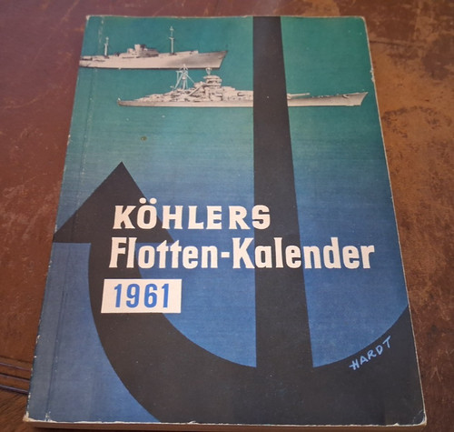 Köhlers flotten kalender 1961 - köhlers, flotten-kalender