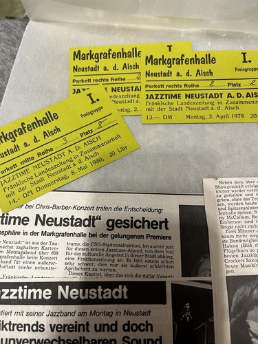 Eintrittskarten und