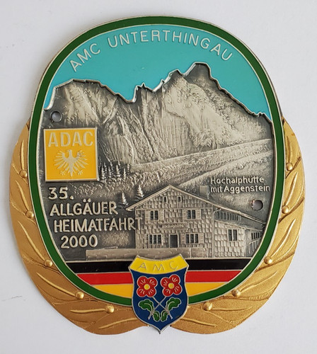 Adac plakette allgäuer - adac, 35.