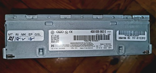 Audi radio unit mmi - mmi, 3g