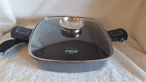 Stoneline aluguss eckpfanne - -,