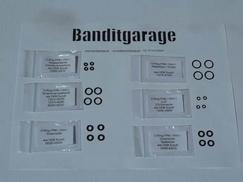 Vergaser ring dichtsatz - o-ring,