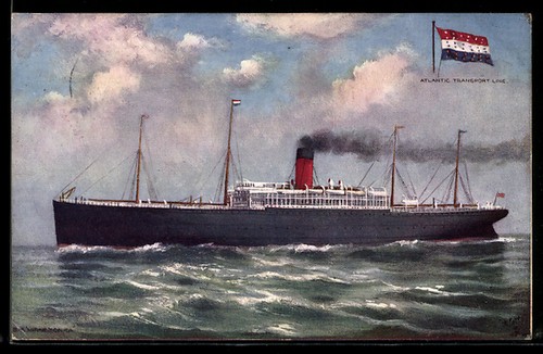 Ansichtskarte passagierschiff - ansichtskarte,