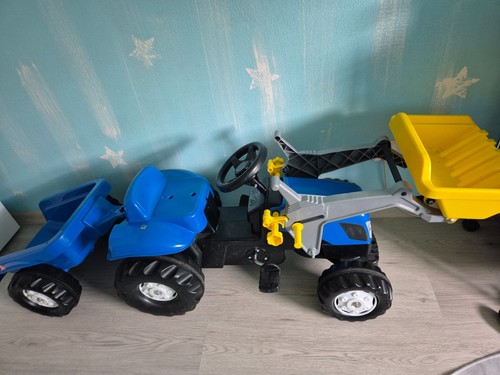 Trettraktor mit schaufellader - trettraktor,