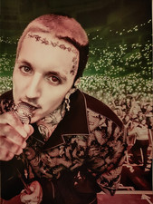 Oli sykes magazine poster - a4,