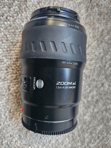 Minolta zoom objektiv - zoom,