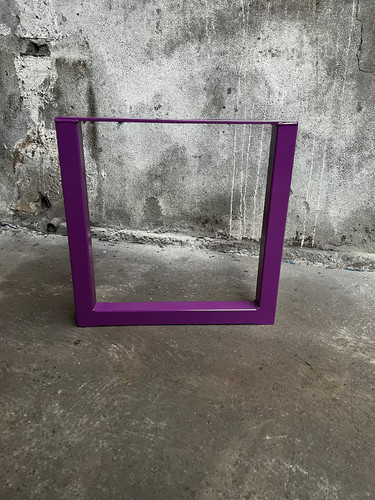 Tischbein metall lila - metall,