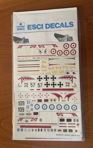 Esci decals fiat - decals, g