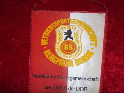 Bsg bergmann borsig berlin ddr - bsg,