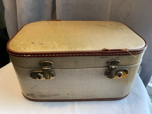 Vintage kosmetik koffer - kosmetik-koffer, aus