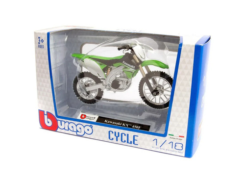 Burago kawasaki kxf 450 18 - 450, 1:18