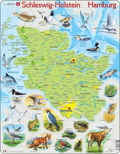 Puzzle bundesland - puzzle,