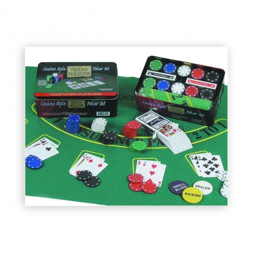 Texas hold poker set - hold-em, poker-set