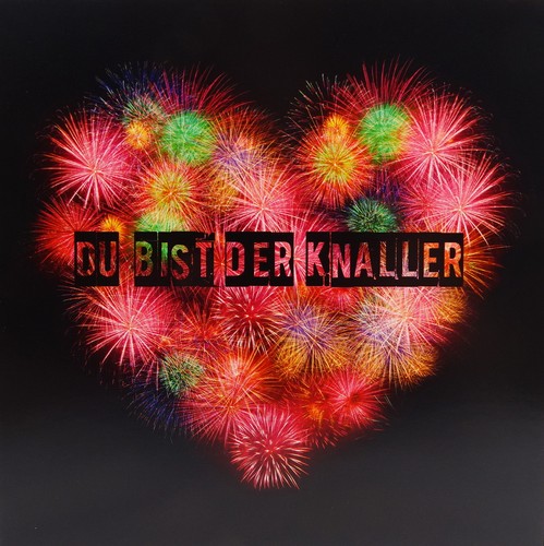 Postkarte 14x14 bist - bist, der