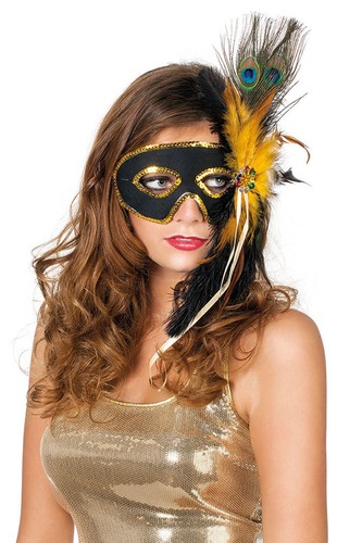 Maske pfau pfauenfeder - maske,