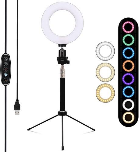 Ringlicht freesoo rgb - ringlicht, 6"