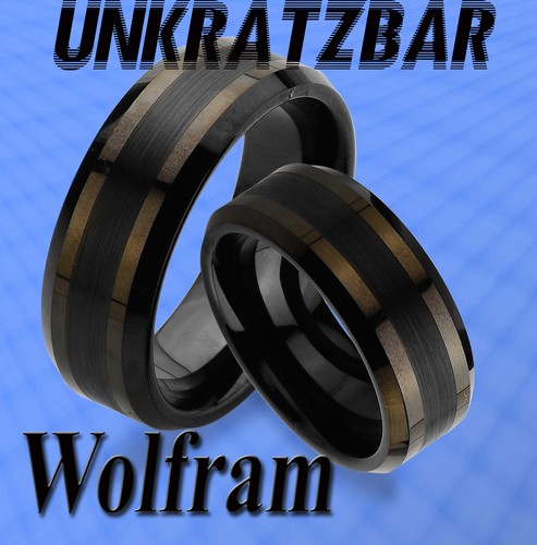 Wolfram tungsten trauringe - tungsten,