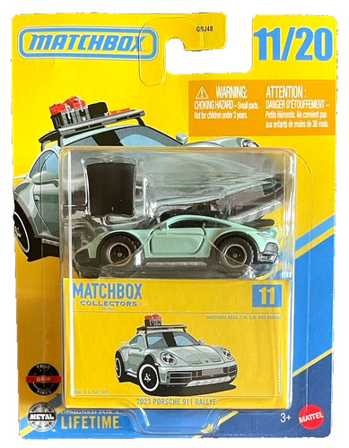 Matchbox 2023 porsche 911 992 - matchbox,