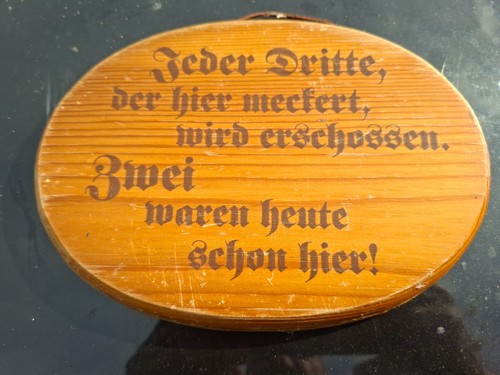 Kleines holzbrett mit spruch - kleines,