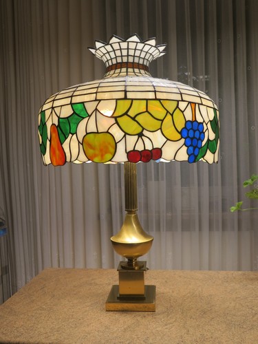 Große tiffany tischlampe - große,